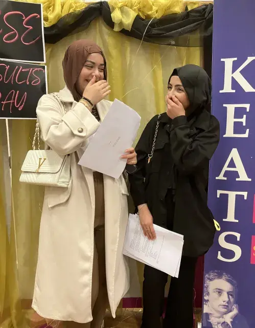 AJK students happy with results